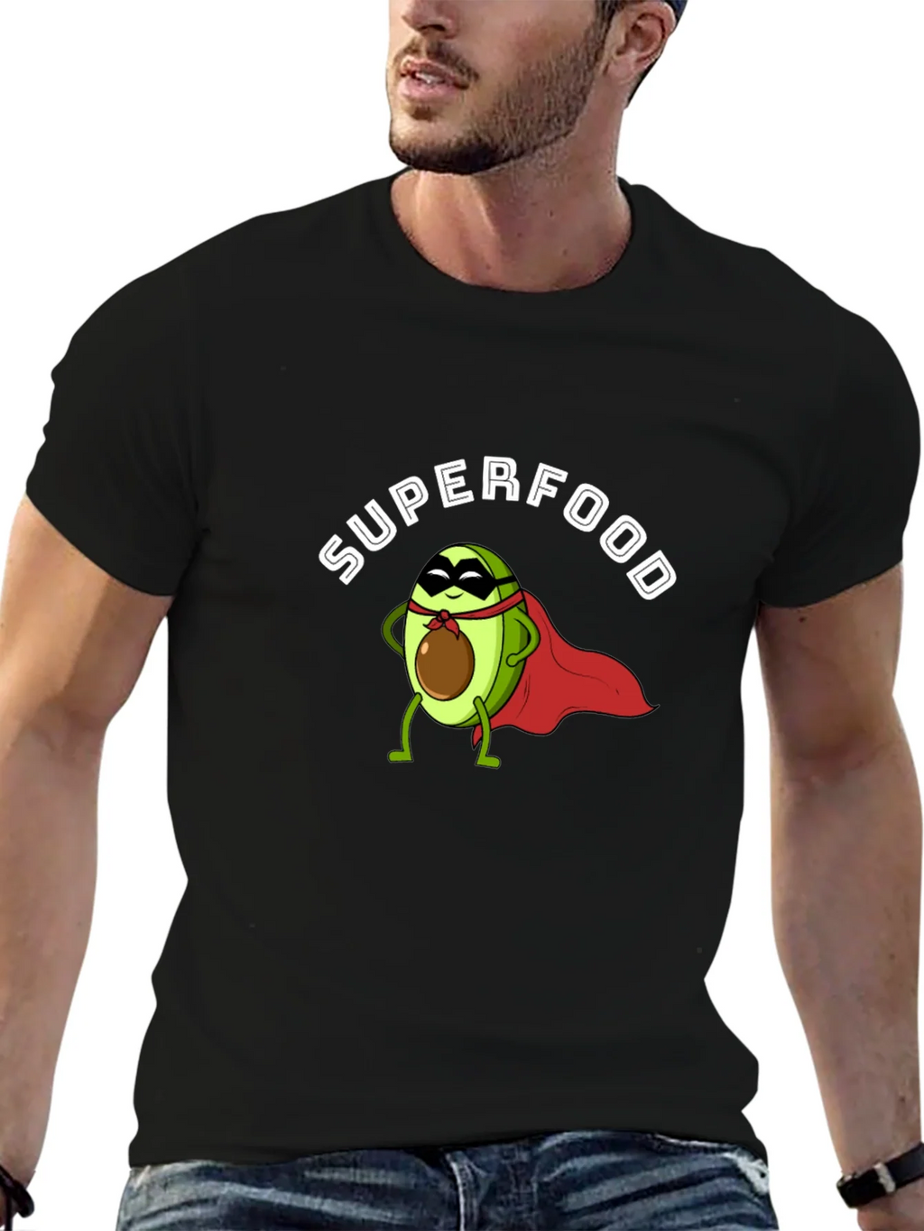 Superfood Avocado Hero T-Shirt product image 6