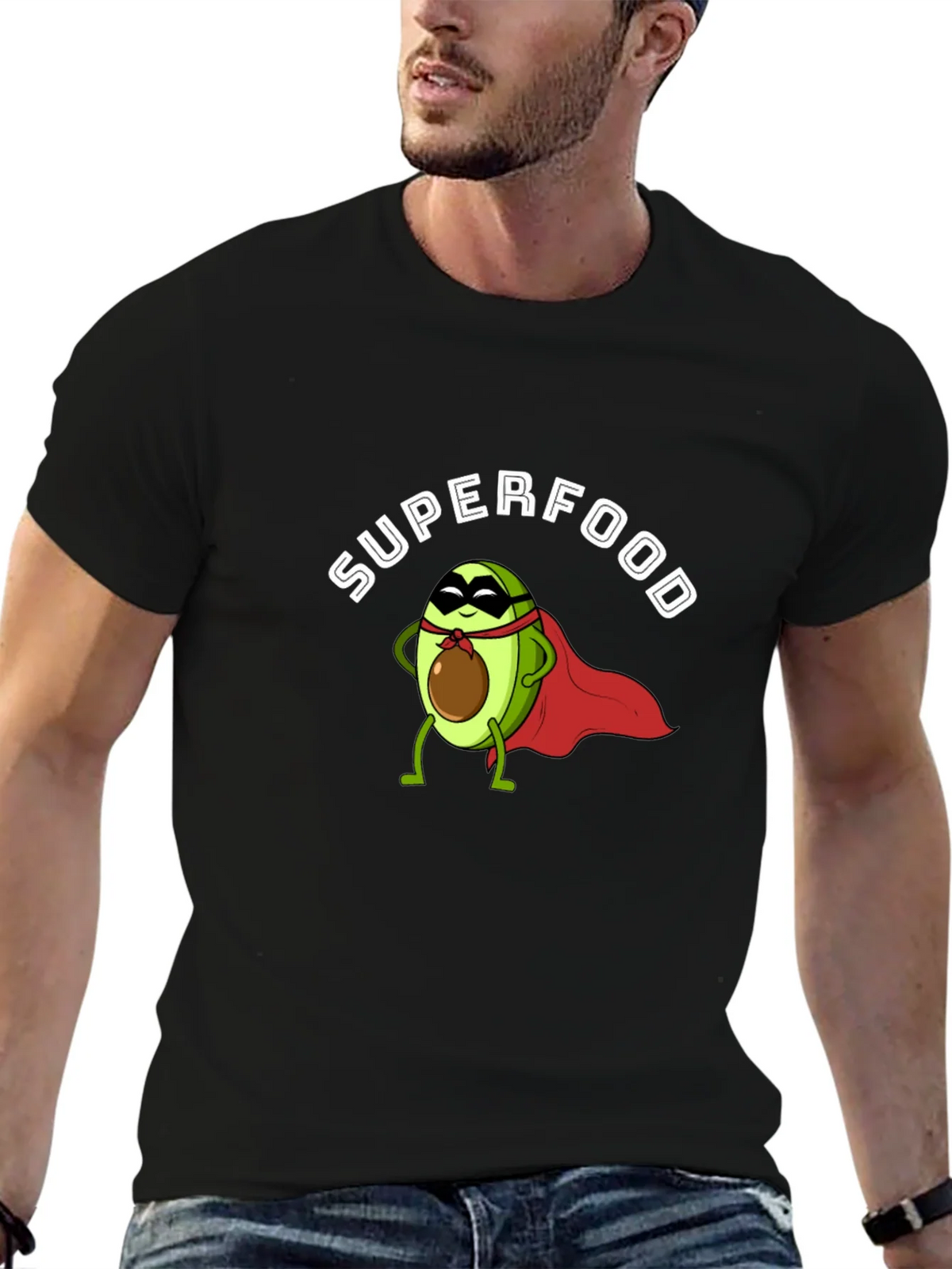 Superfood Avocado Hero T-Shirt product image 6