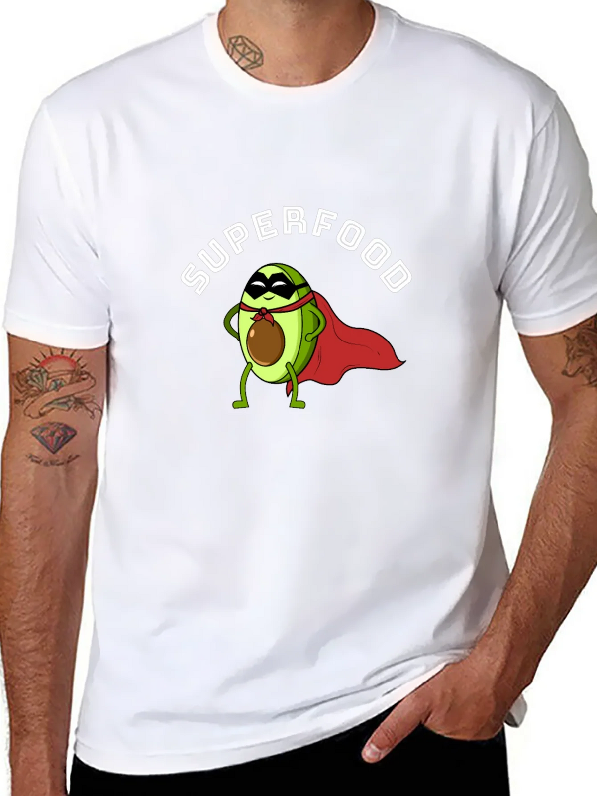 Superfood Avocado Hero T-Shirt product image 7