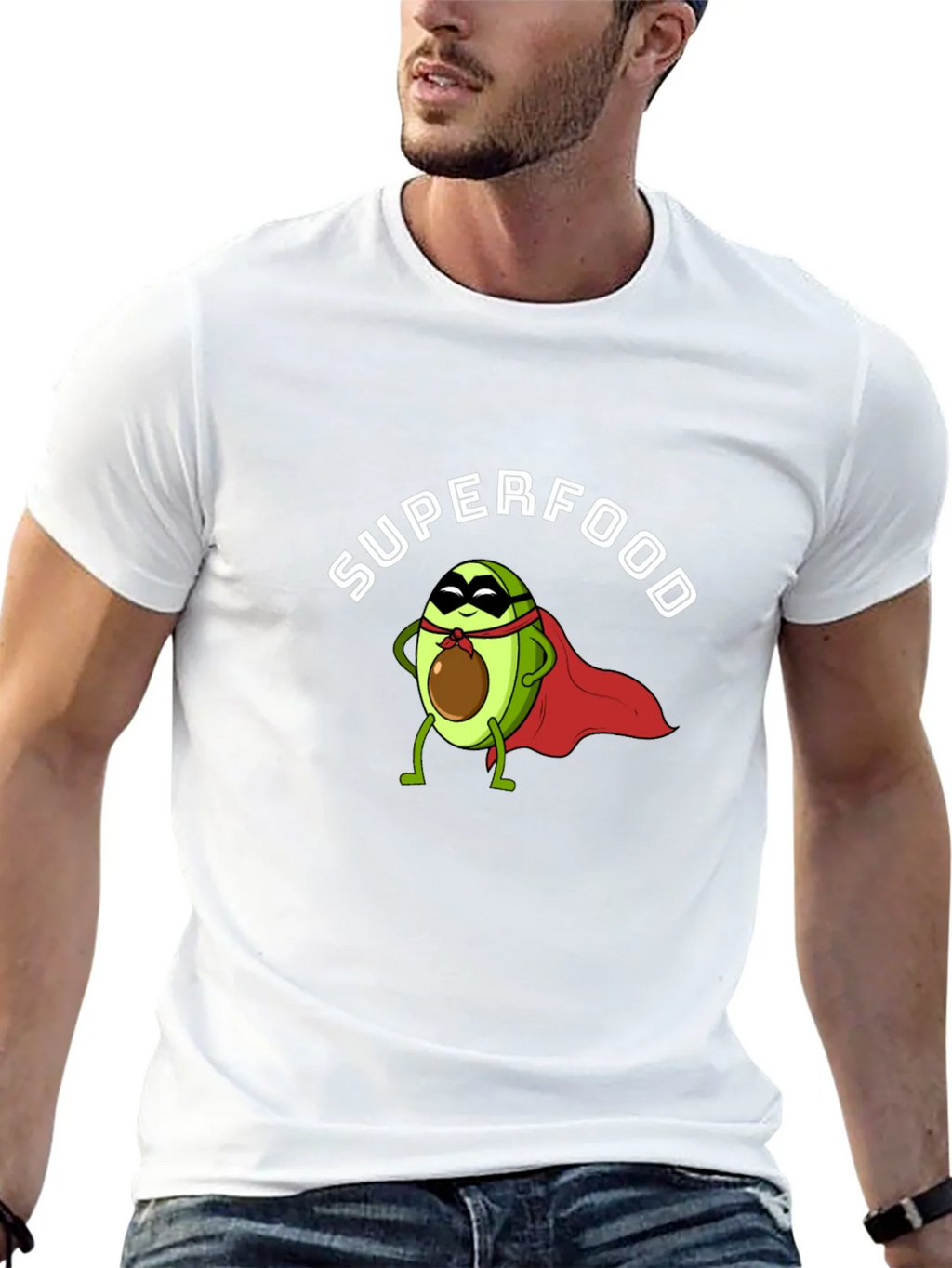 Superfood Avocado Hero T-Shirt product image 12