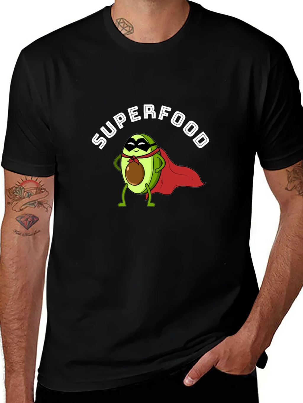 Superfood Avocado Hero T-Shirt product image 1
