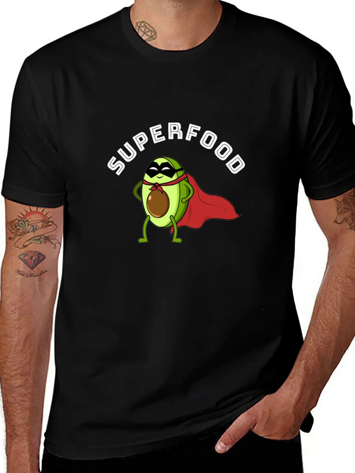 Superfood Avocado Hero T-Shirt product image 1
