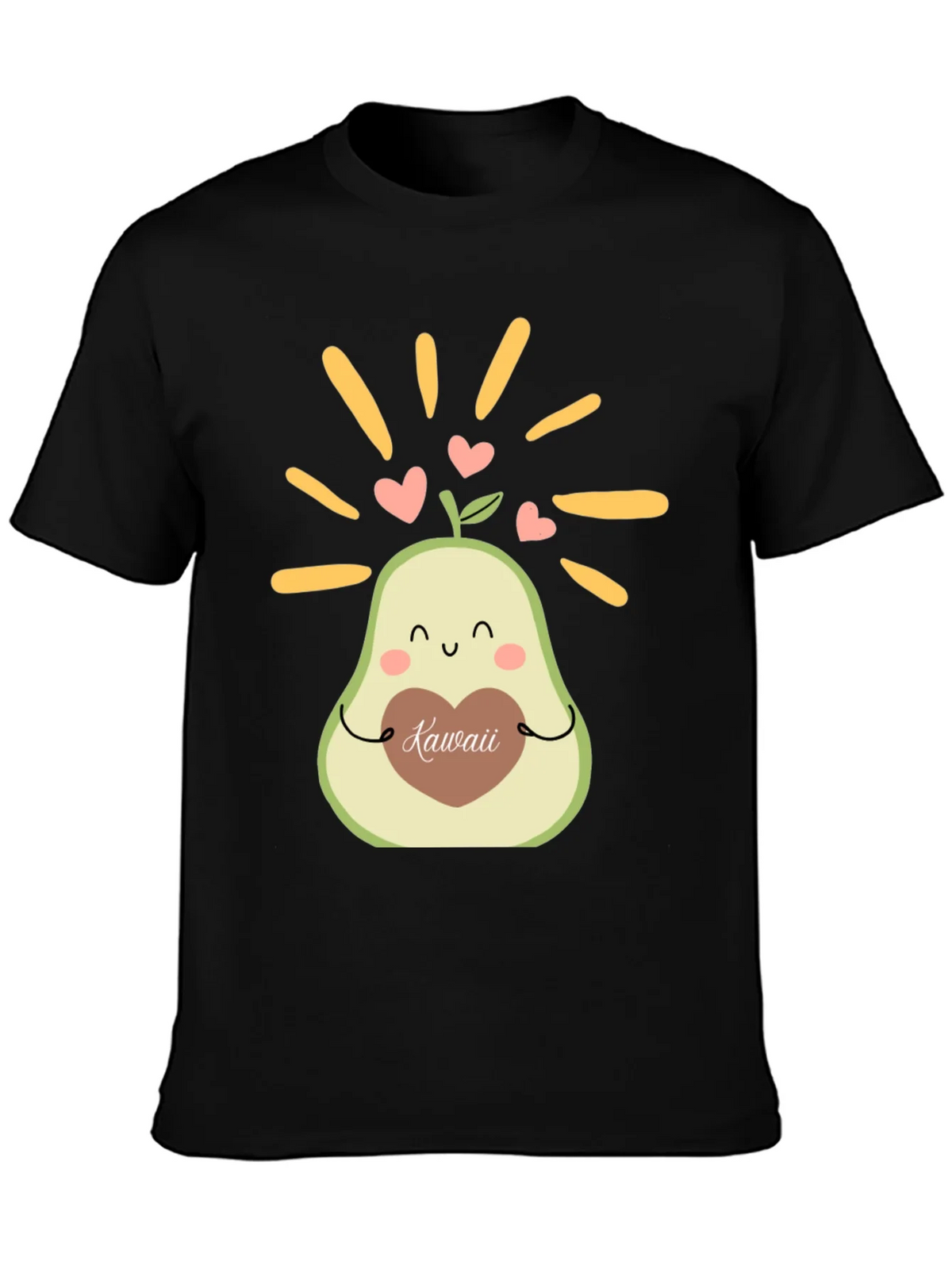 Kawaii Avocado Graphic Tee - Cute & Stylish T-Shirt product image 2