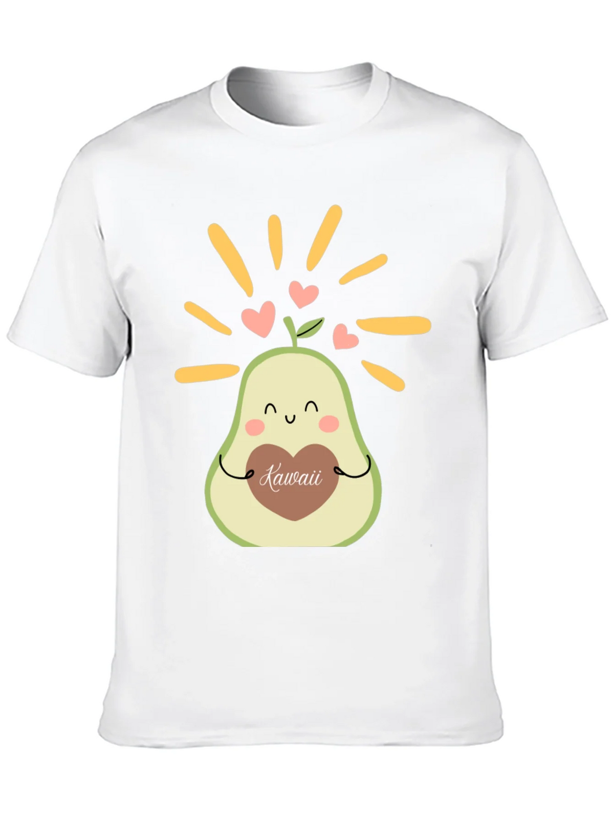 Kawaii Avocado Graphic Tee - Cute & Stylish T-Shirt product image 6