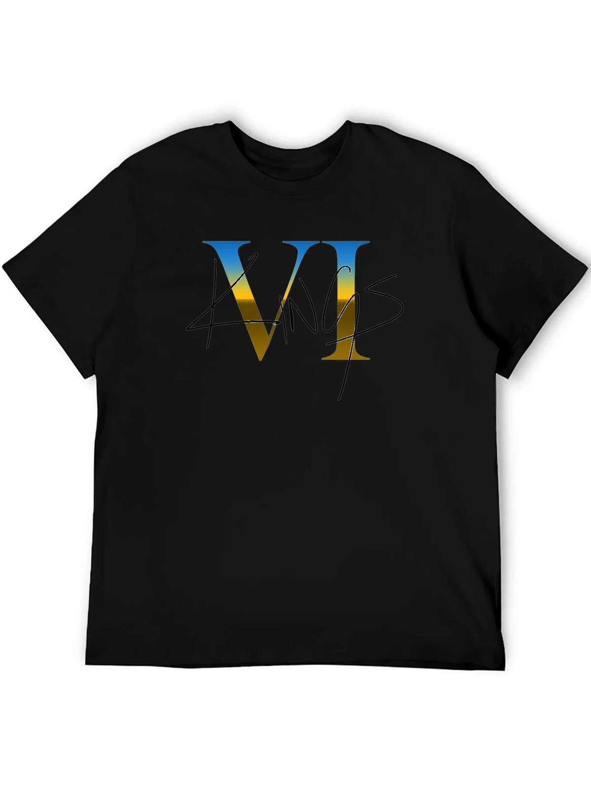 4 Kings VI Black Graphic Tee product image 5