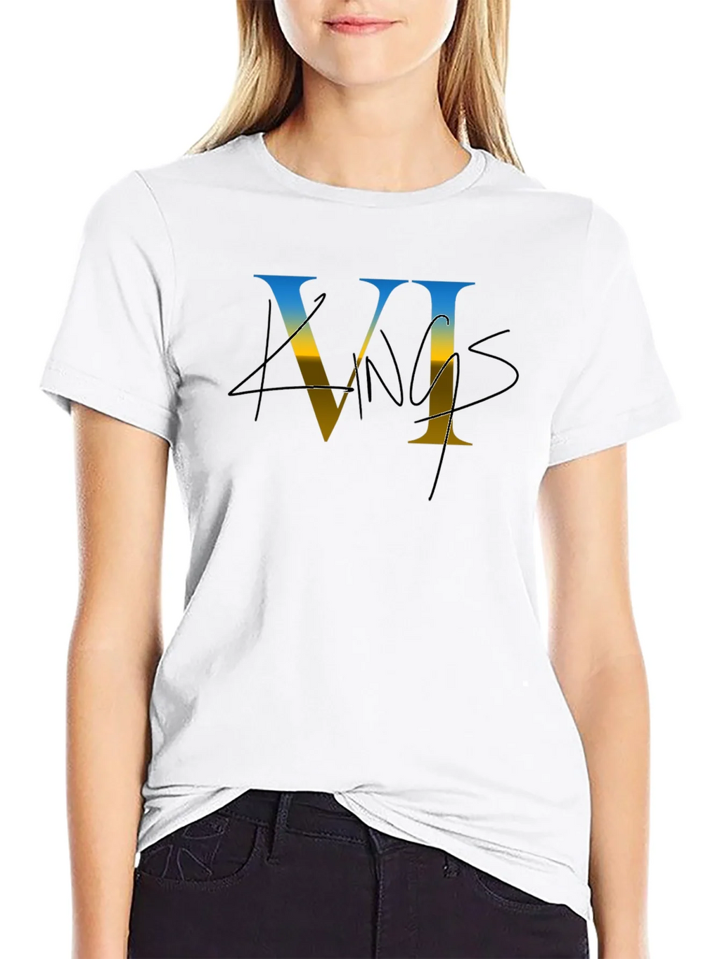 4 Kings VI Black Graphic Tee product image 8