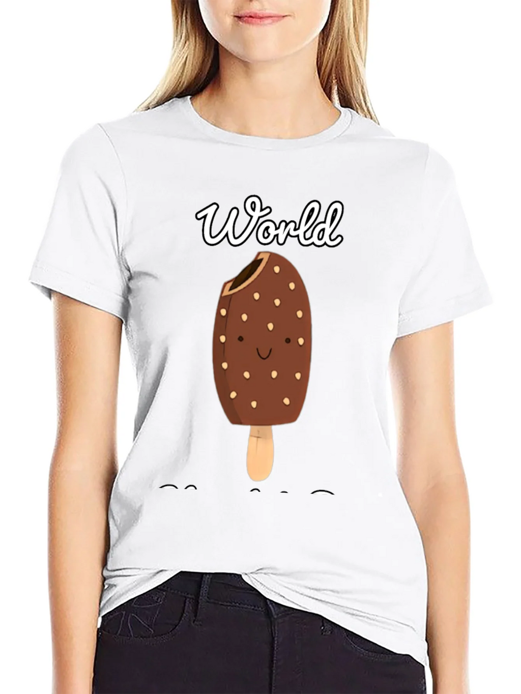 World Ice Cream T-Shirt - Cute & Trendy Mens Tee product image 3