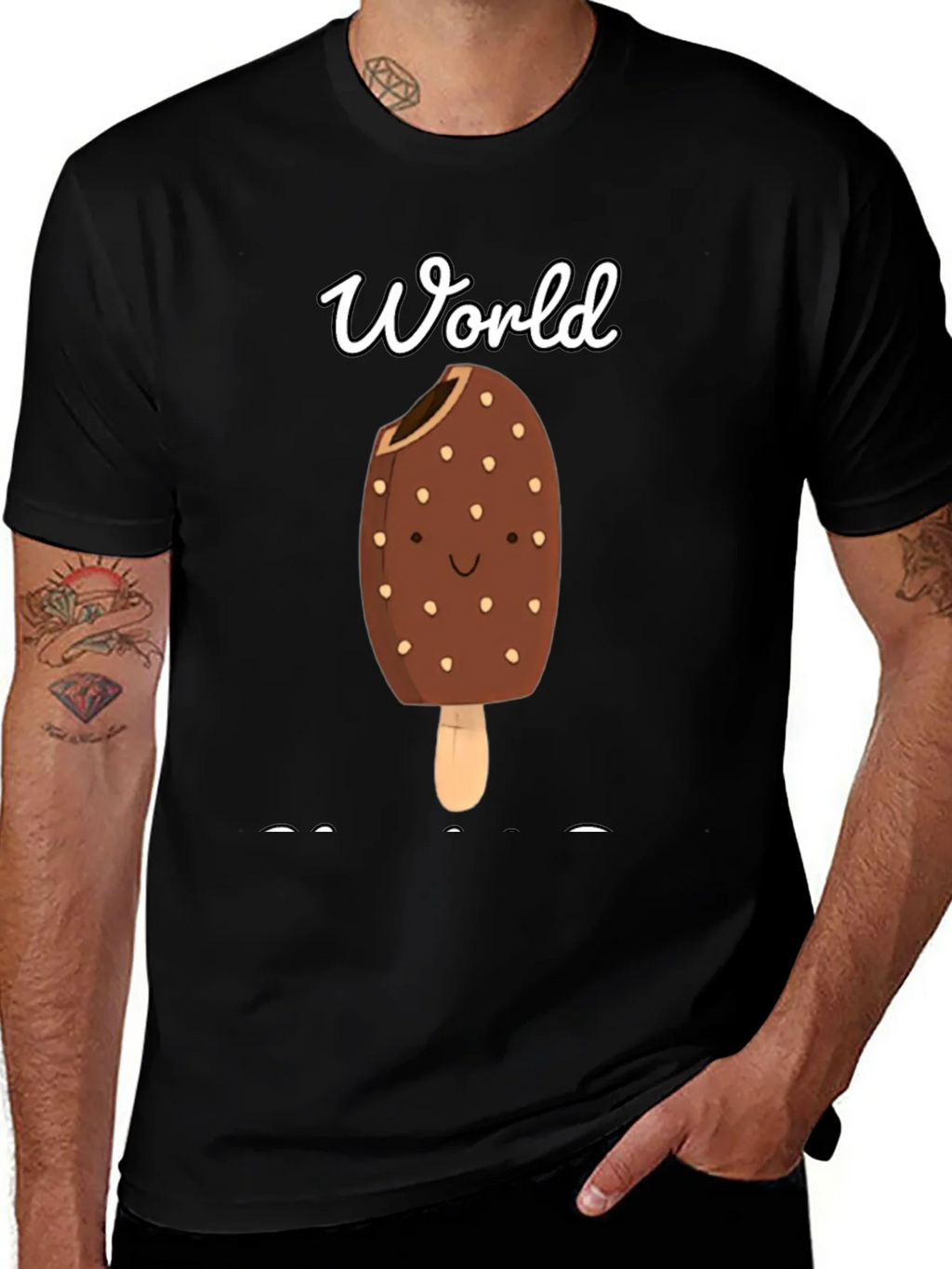 World Ice Cream T-Shirt - Cute & Trendy Mens Tee product image 1