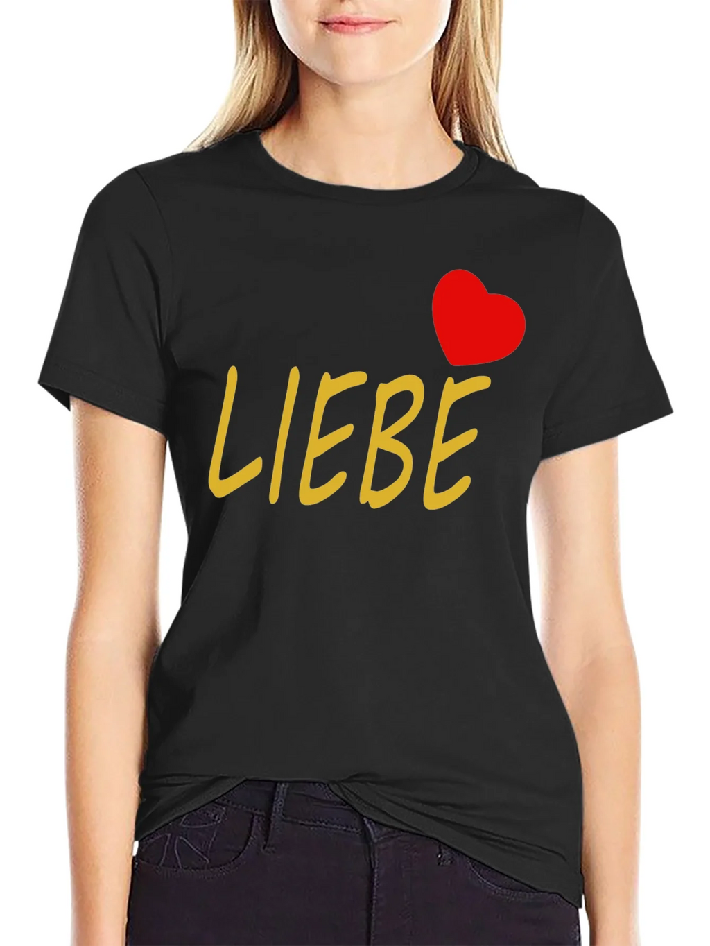 Liebe Love Heart T-Shirt product image 2