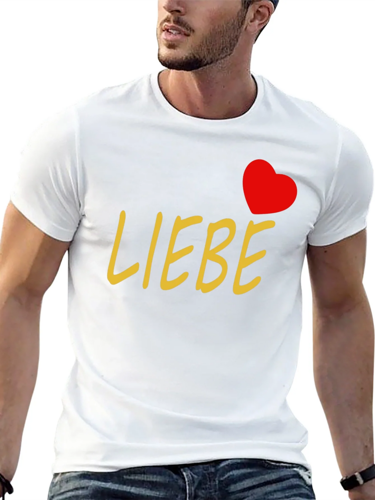 Liebe Love Heart T-Shirt product image 12