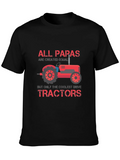 Coolest Papas Drive Tractors T-Shirt product image 1