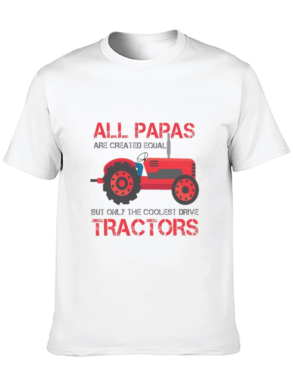Coolest Papas Drive Tractors T-Shirt product image 2