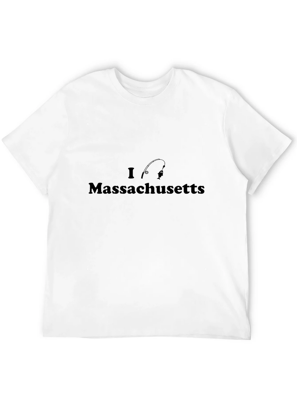 I Love Massachusetts Fishing T-Shirt product image 11