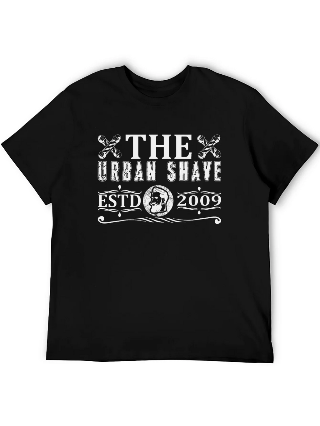 The Urban Shave Est. 2009 Black Graphic T-Shirt product image 5