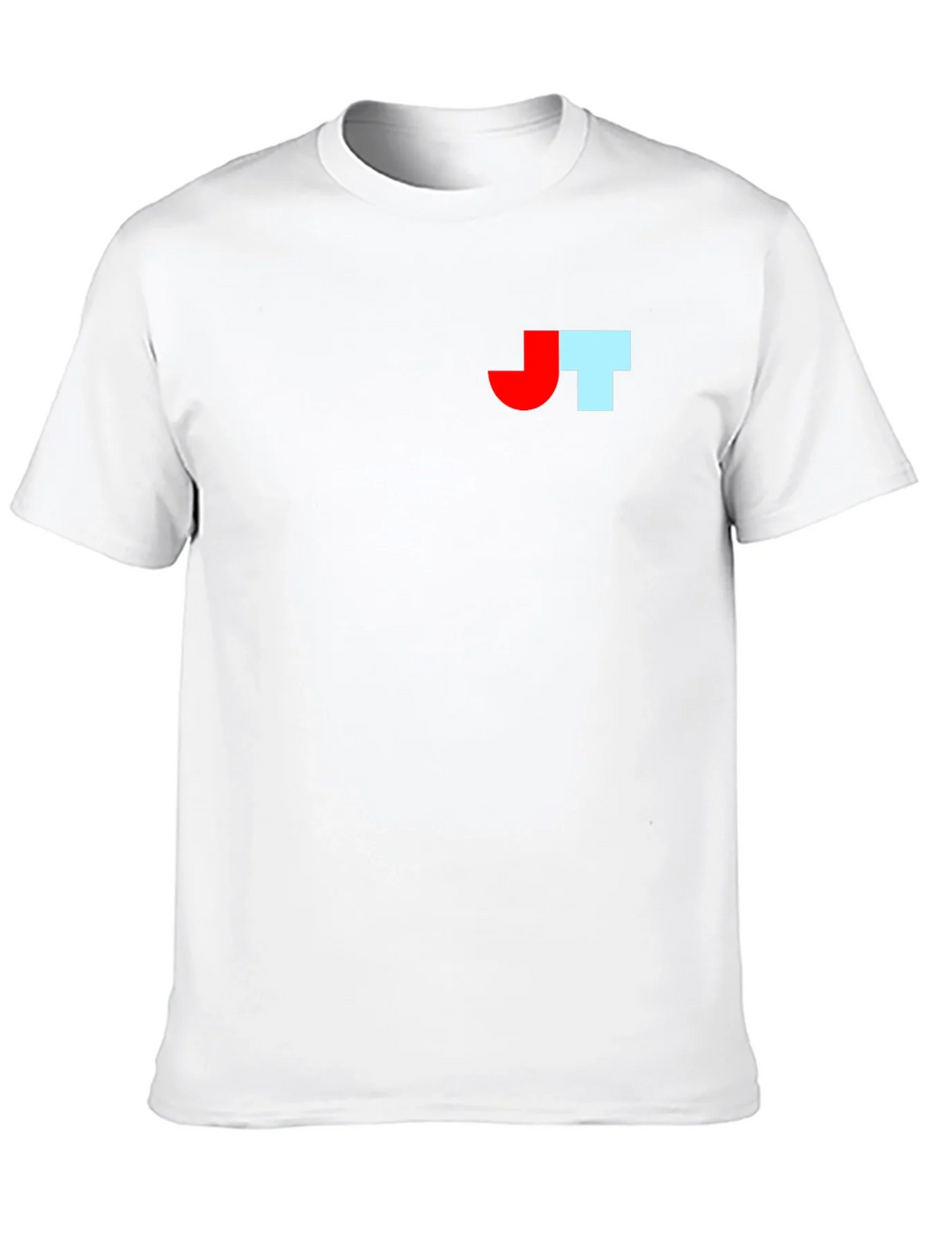 Black T-Shirt with Bold Initial Logo product image 2