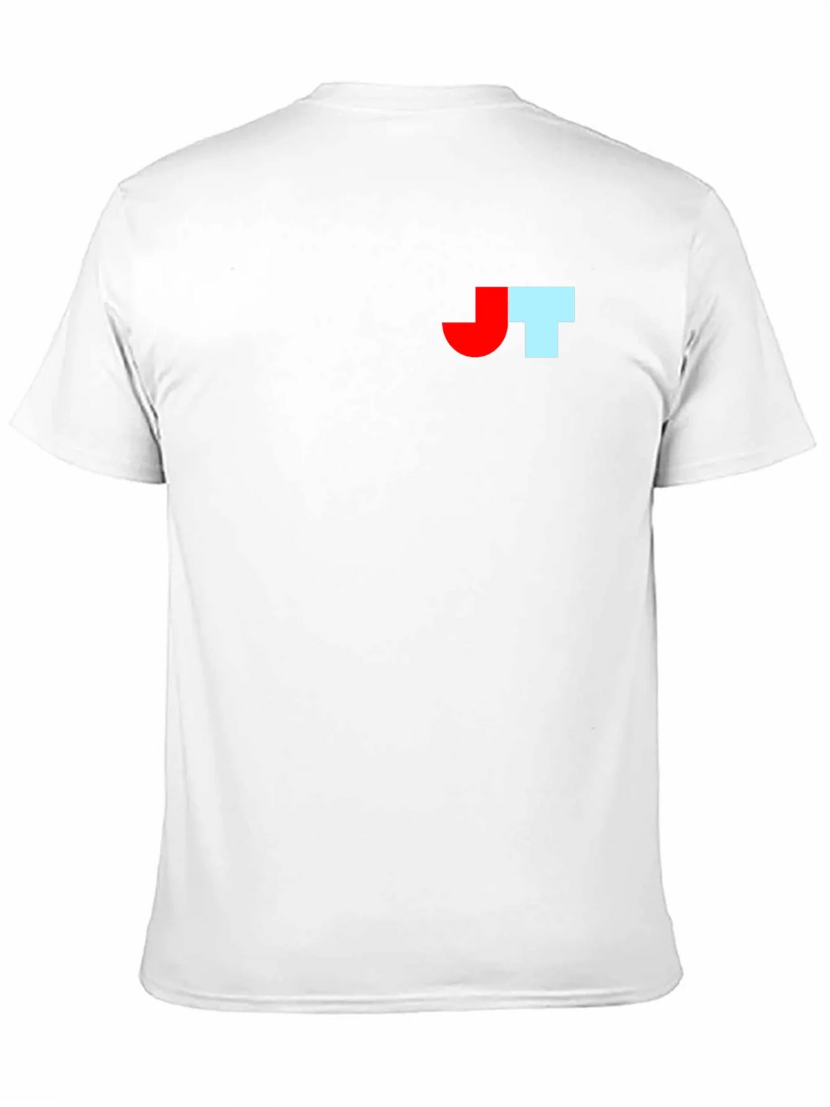 Black T-Shirt with Bold Initial Logo product image 3