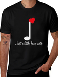 Love Note Graphic Tee - Stylish Music T-Shirt product image 1