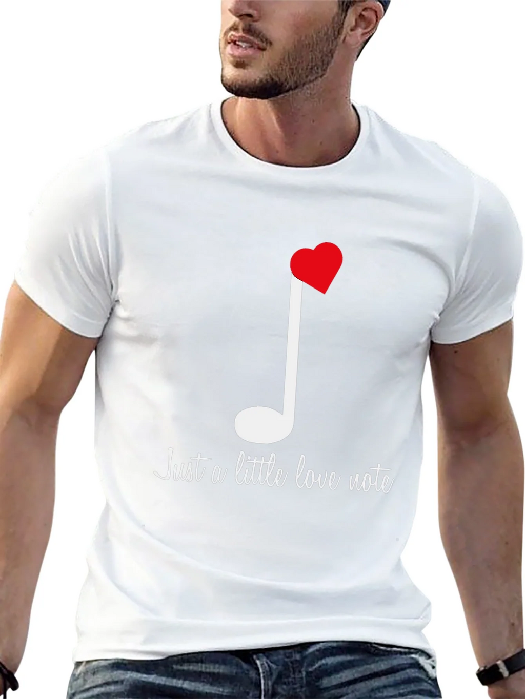 Love Note Graphic Tee - Stylish Music T-Shirt product image 12