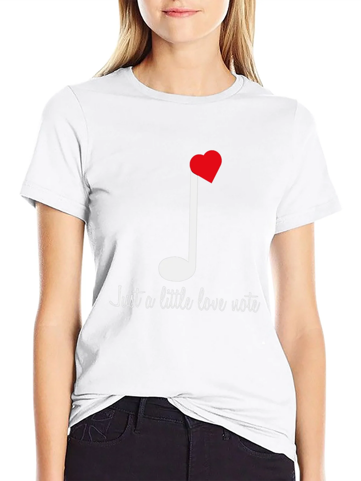 Love Note Graphic Tee - Stylish Music T-Shirt product image 8