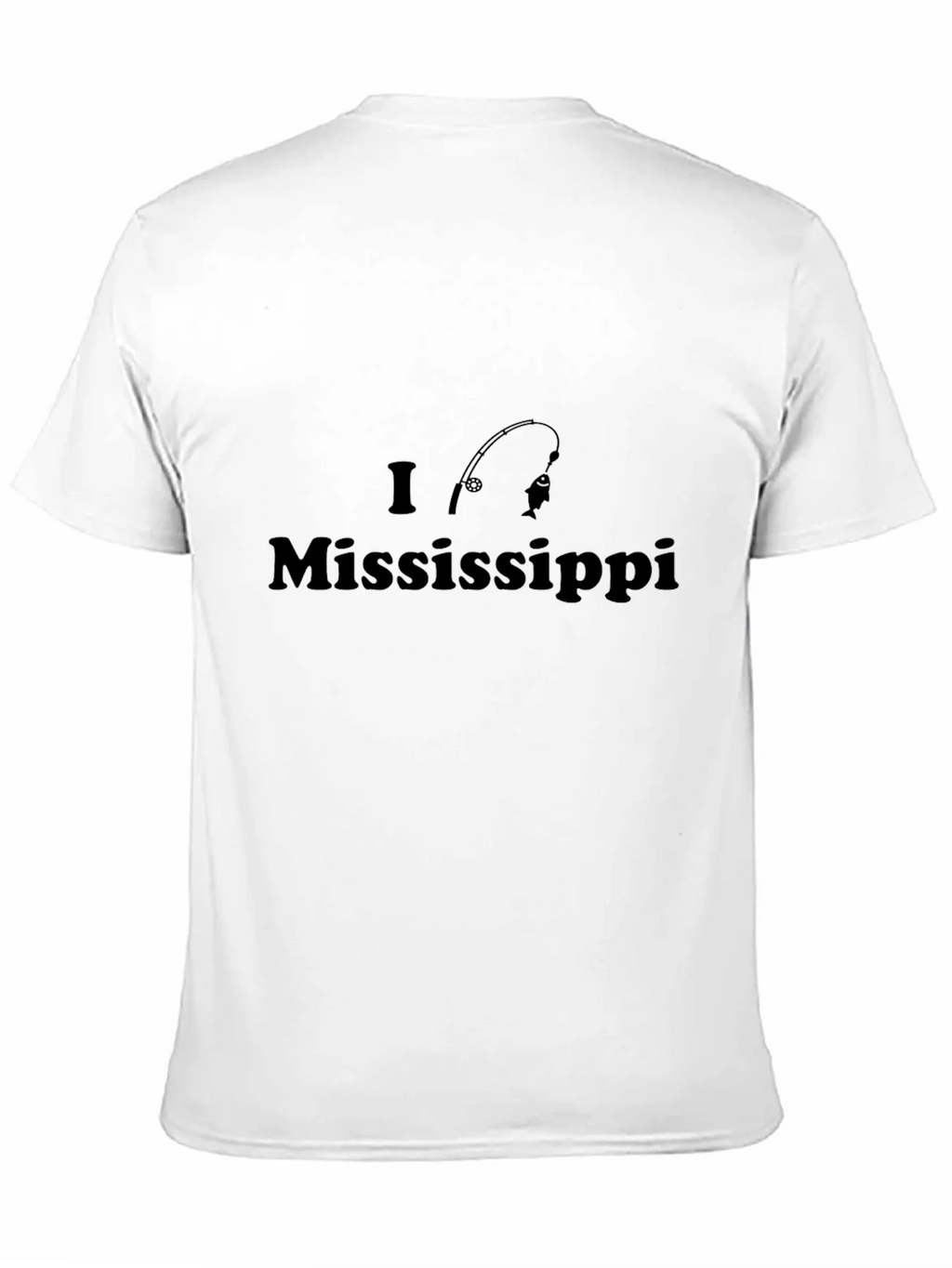 I Love Mississippi Fishing T-Shirt - Black product image 10