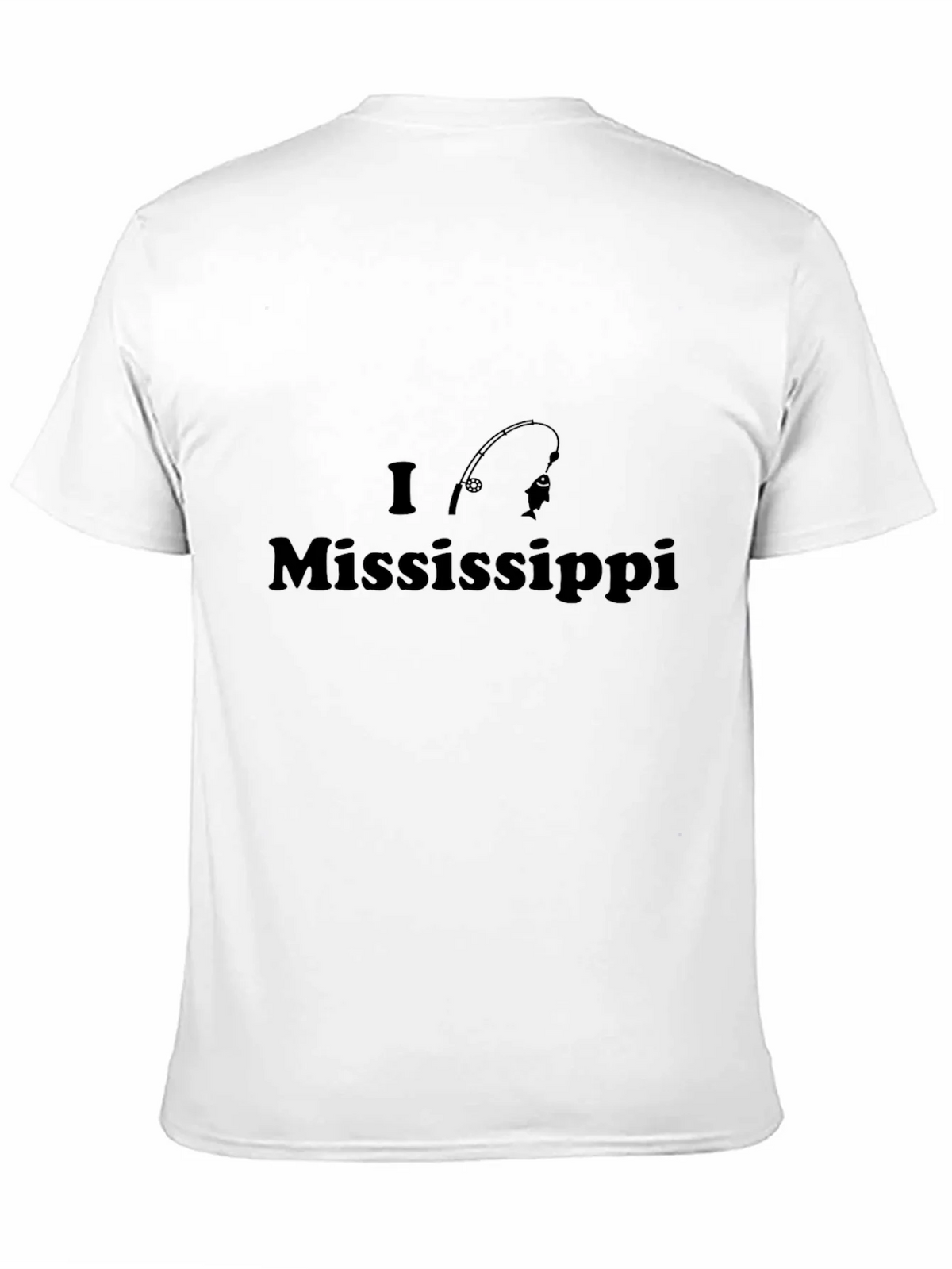 I Love Mississippi Fishing T-Shirt - Black product image 10