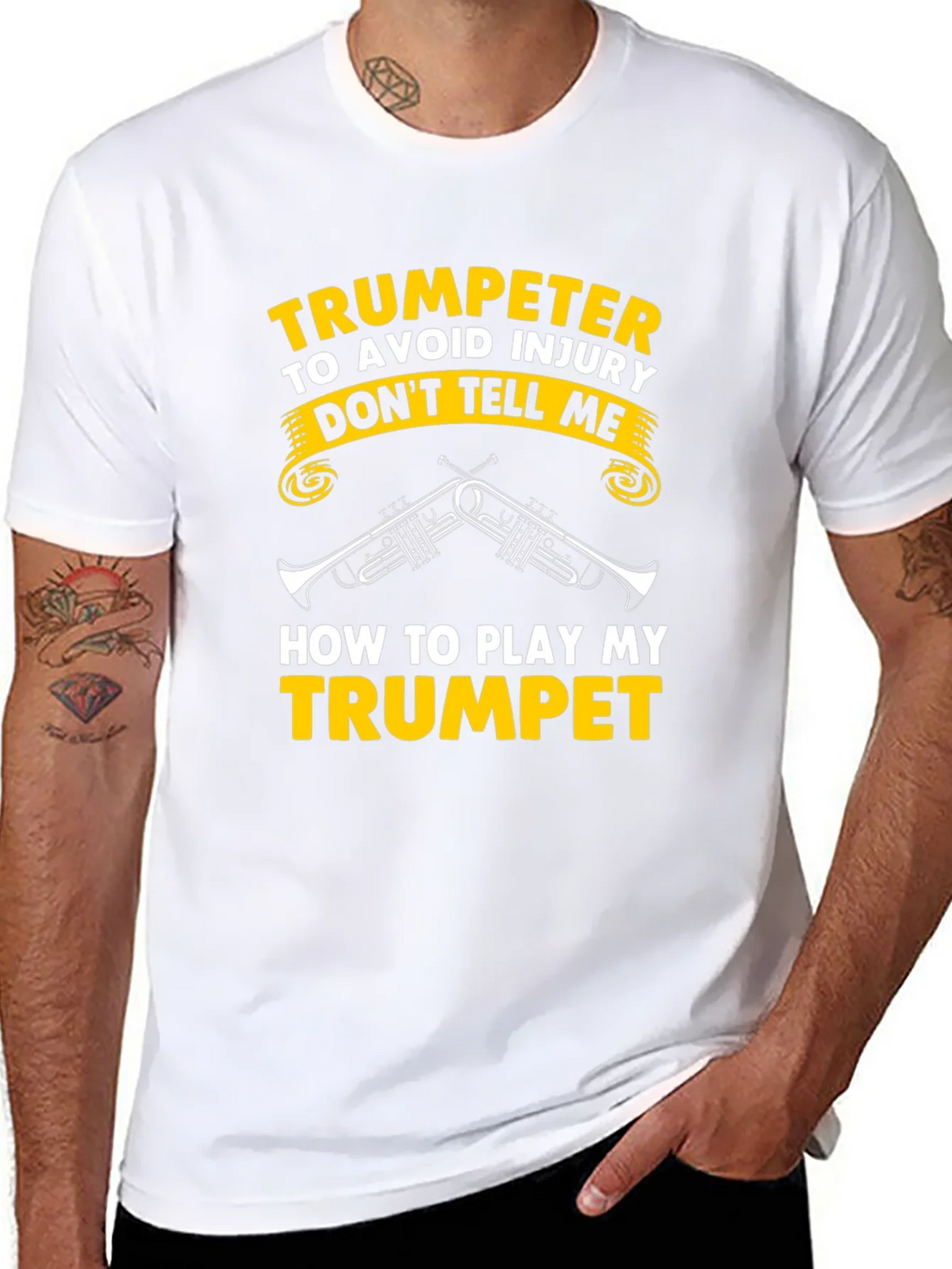 Trumpeter T-Shirt - Dont Tell Me How To Play Trumpet! product image 7