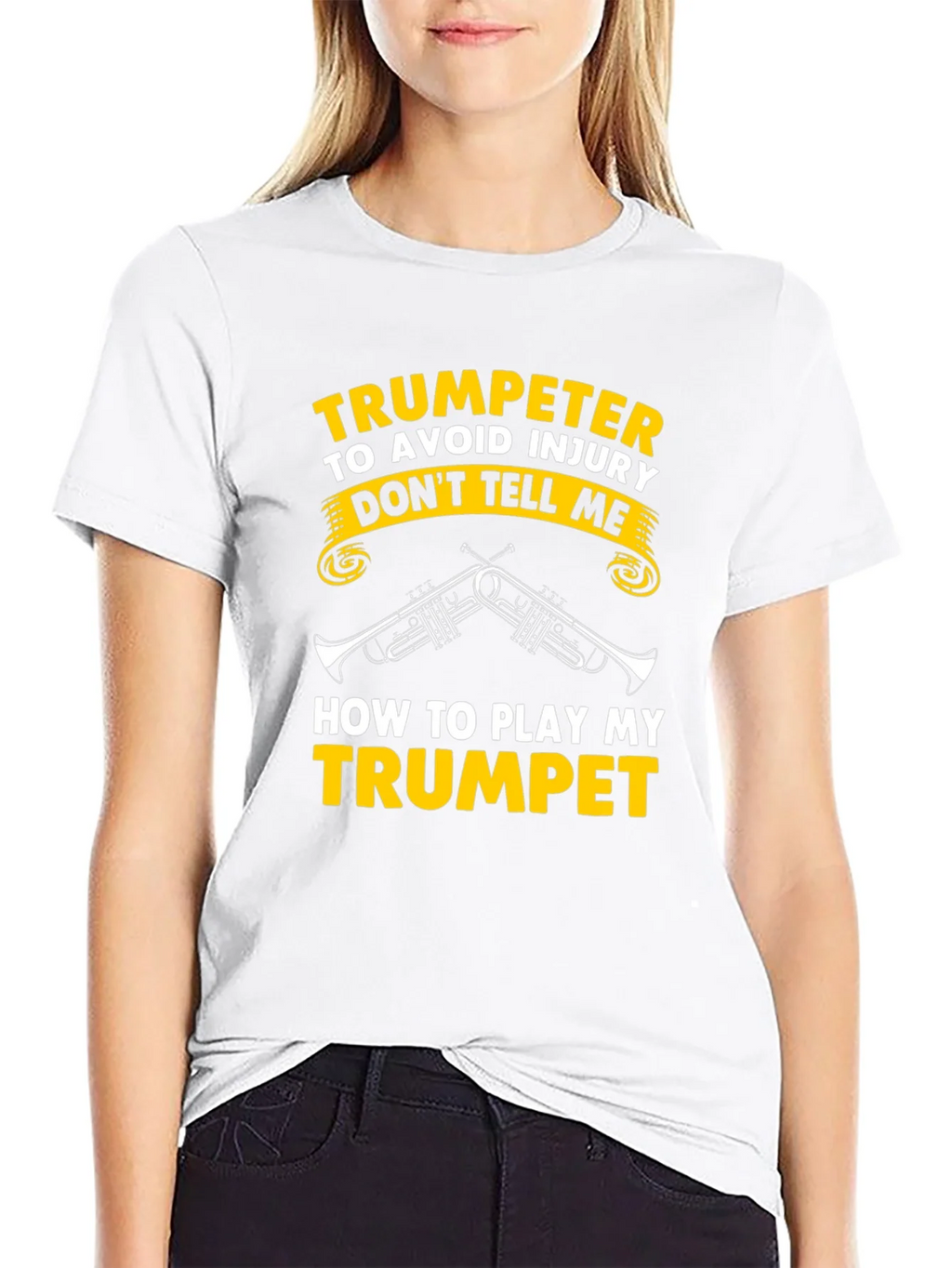 Trumpeter T-Shirt - Dont Tell Me How To Play Trumpet! product image 8