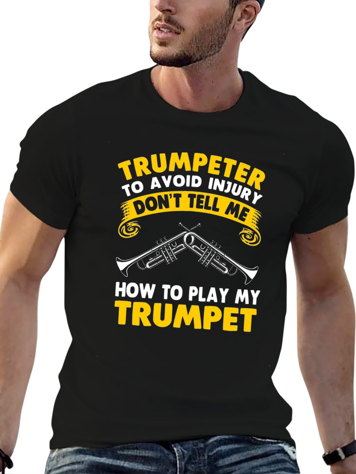 Trumpeter T-Shirt - Dont Tell Me How To Play Trumpet! product image 6