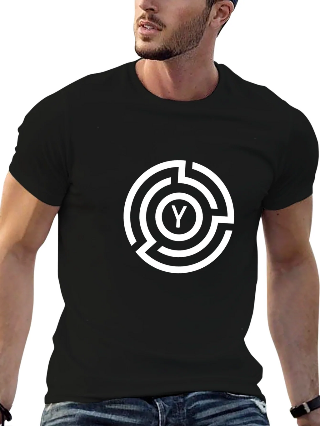 Y Labyrinth Black T-Shirt product image 6