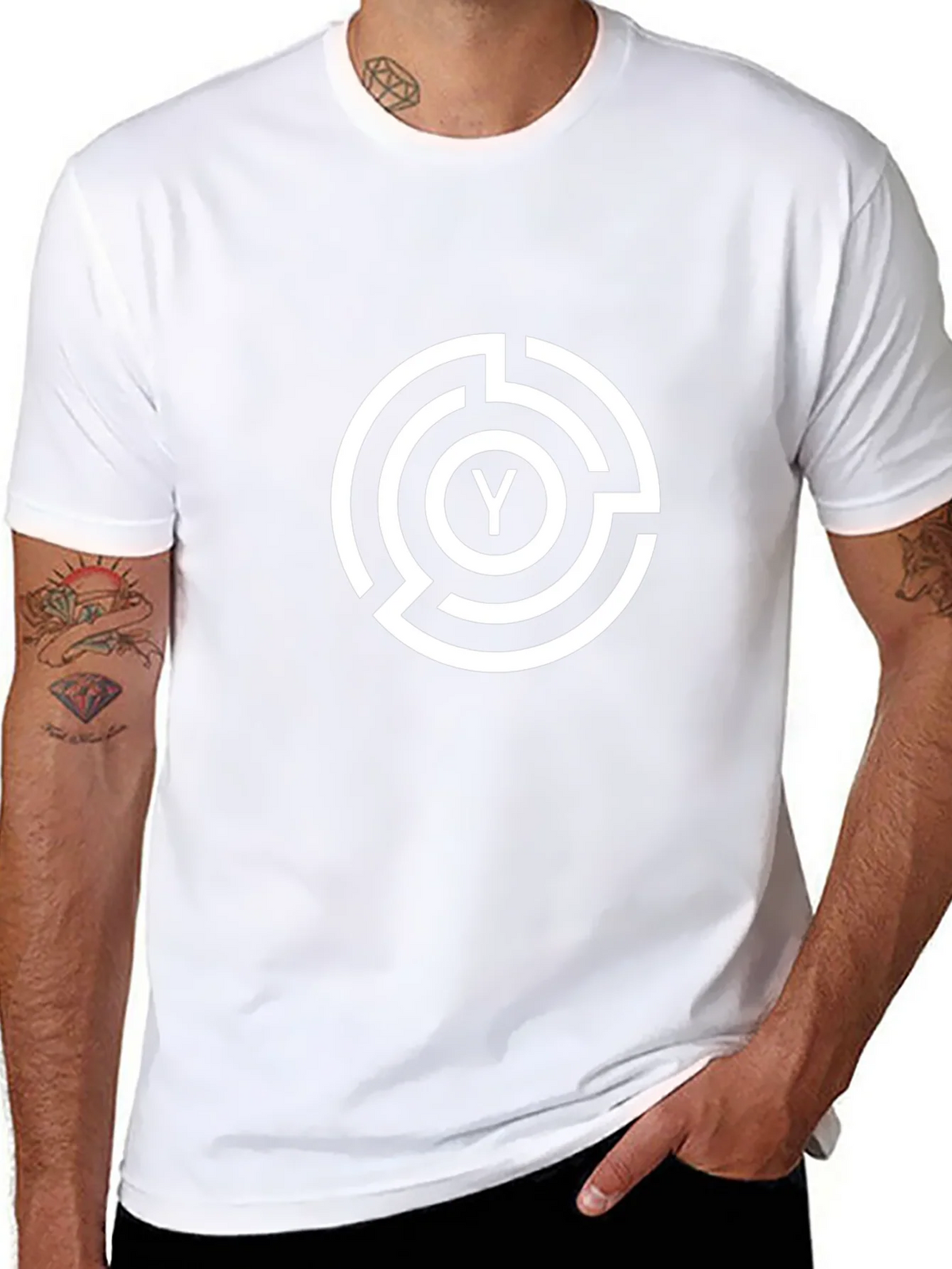 Y Labyrinth Black T-Shirt product image 7