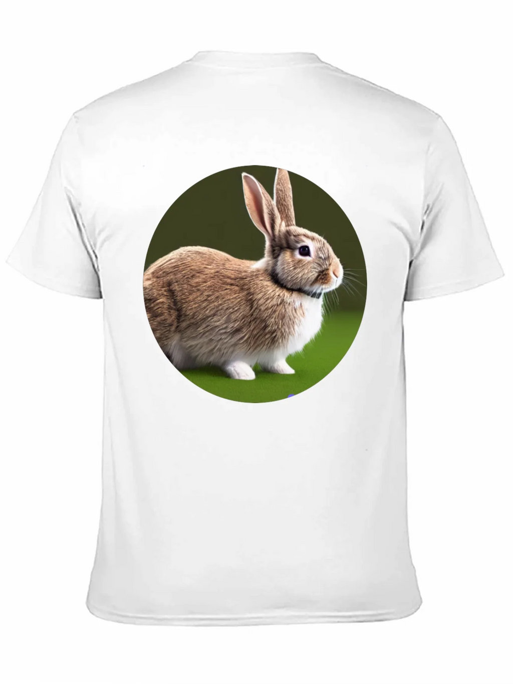 Cute Rabbit Graphic Tee - Soft Cotton Black T-Shirt product image 10