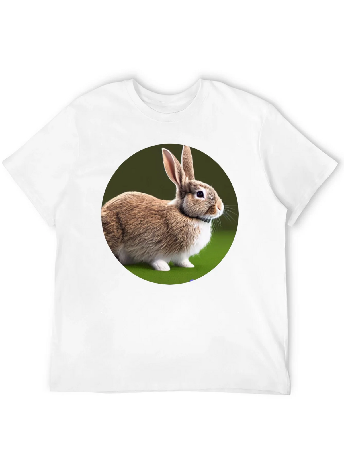 Cute Rabbit Graphic Tee - Soft Cotton Black T-Shirt product image 11