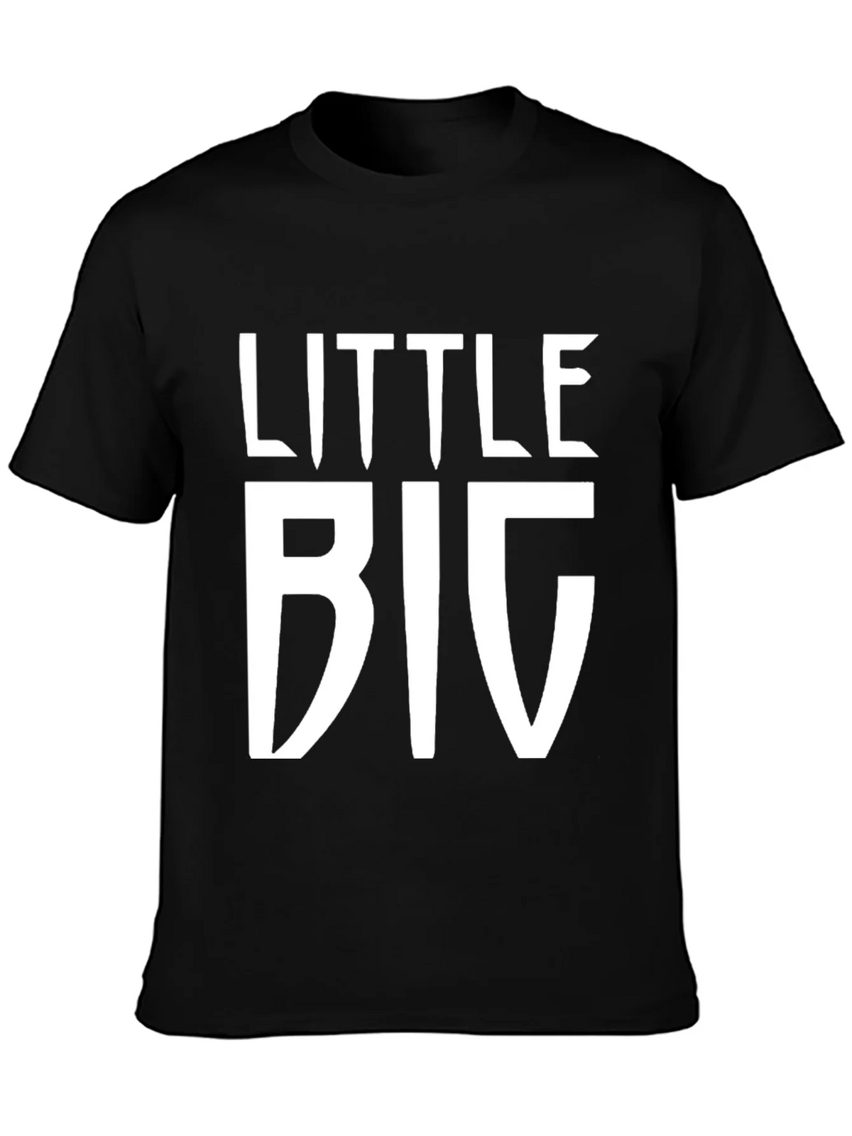 Little Big Black T-Shirt - Novelty Graphic Tee product image 3