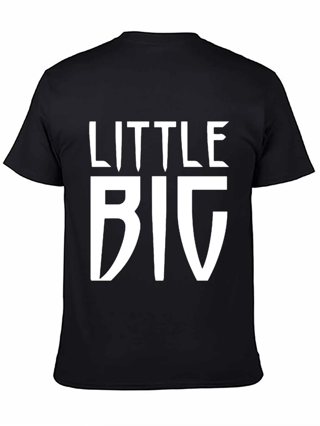 Little Big Black T-Shirt - Novelty Graphic Tee product image 4