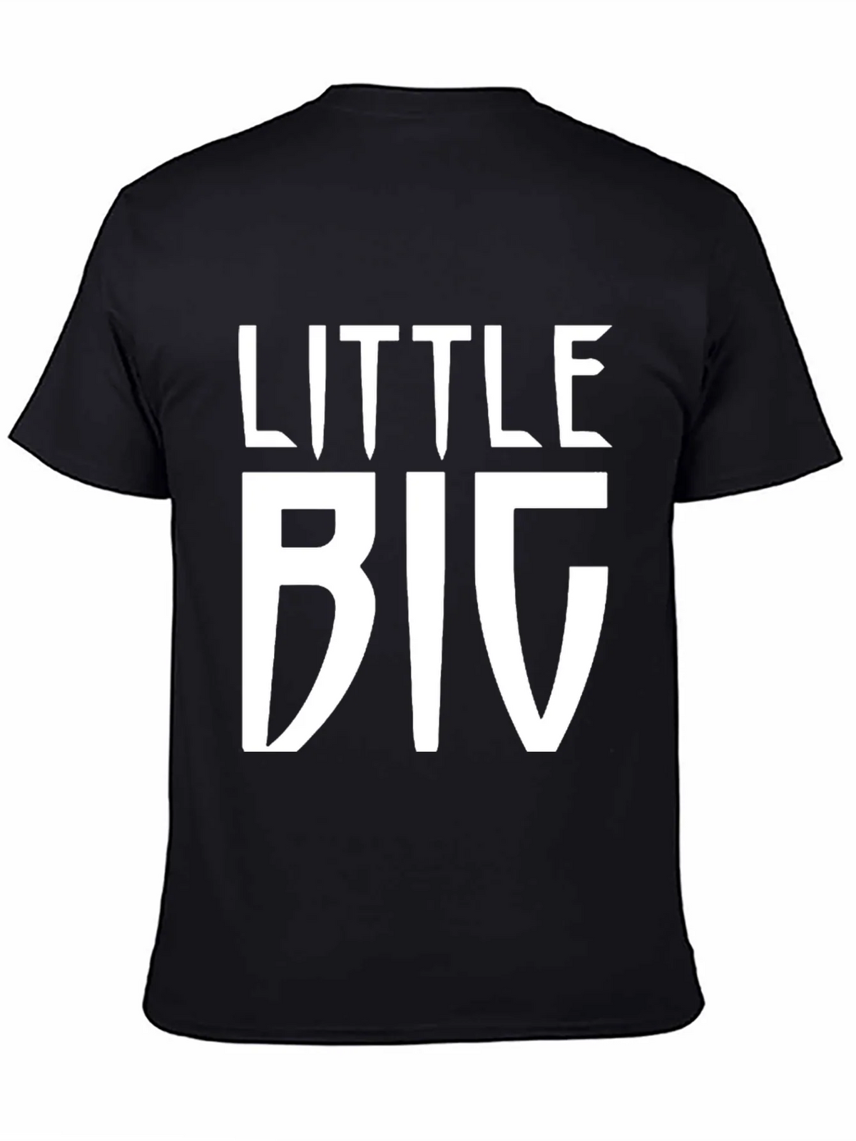 Little Big Black T-Shirt - Novelty Graphic Tee product image 4