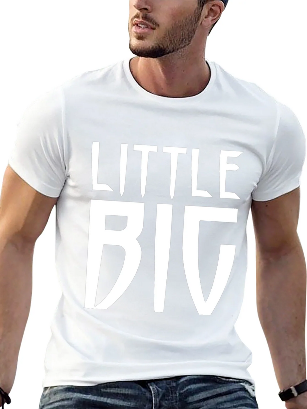Little Big Black T-Shirt - Novelty Graphic Tee product image 12