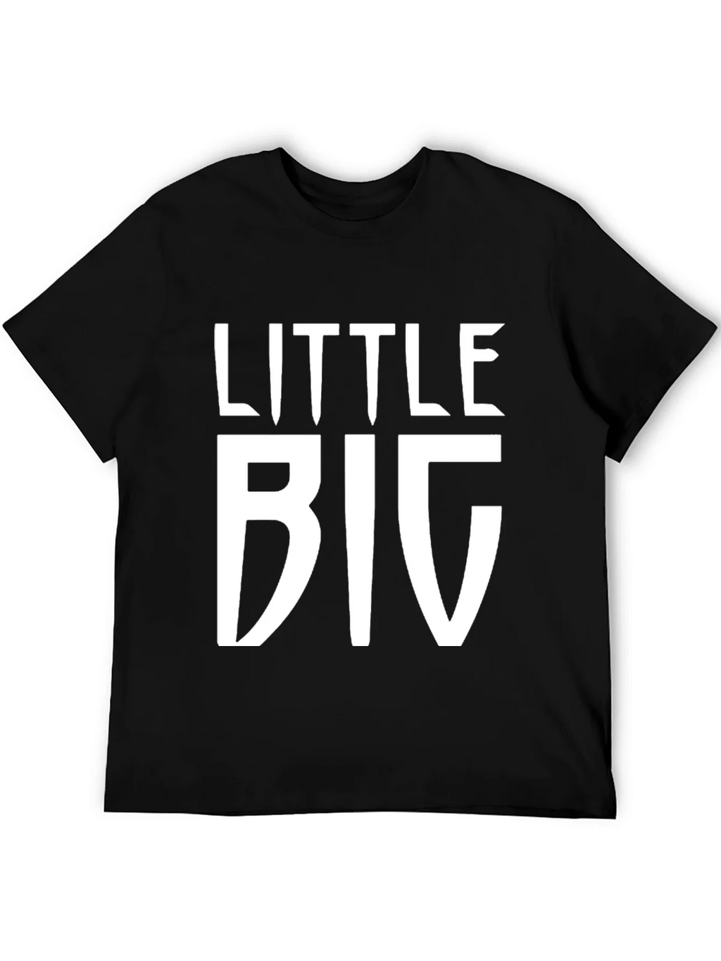 Little Big Black T-Shirt - Novelty Graphic Tee product image 5