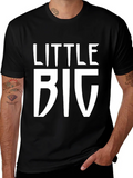 Little Big Black T-Shirt - Novelty Graphic Tee product image 1