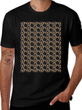 Rainbow Pattern Crew Neck T-Shirt product image 1