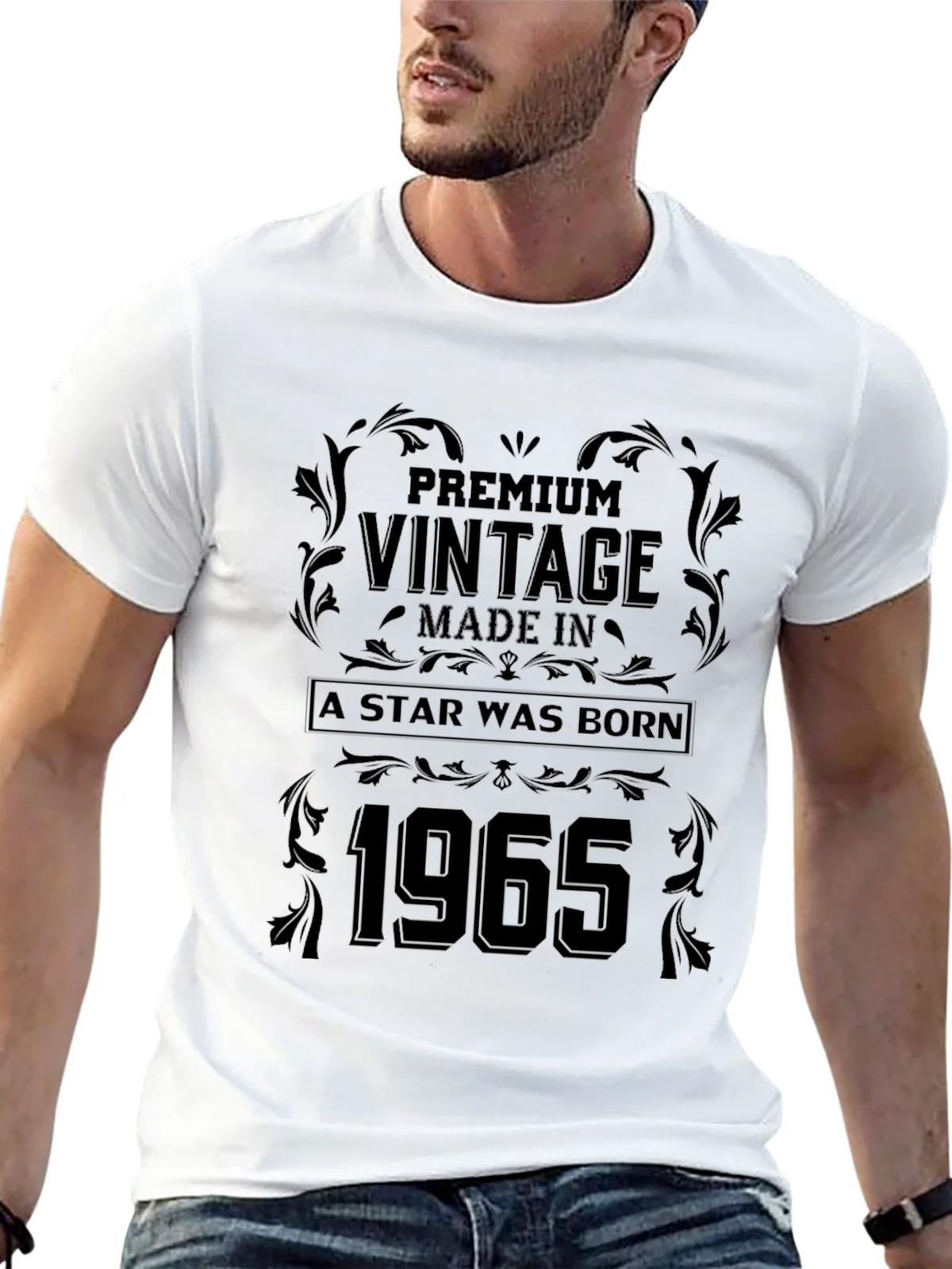 Premium Vintage 1965 Birthday T-Shirt product image 12