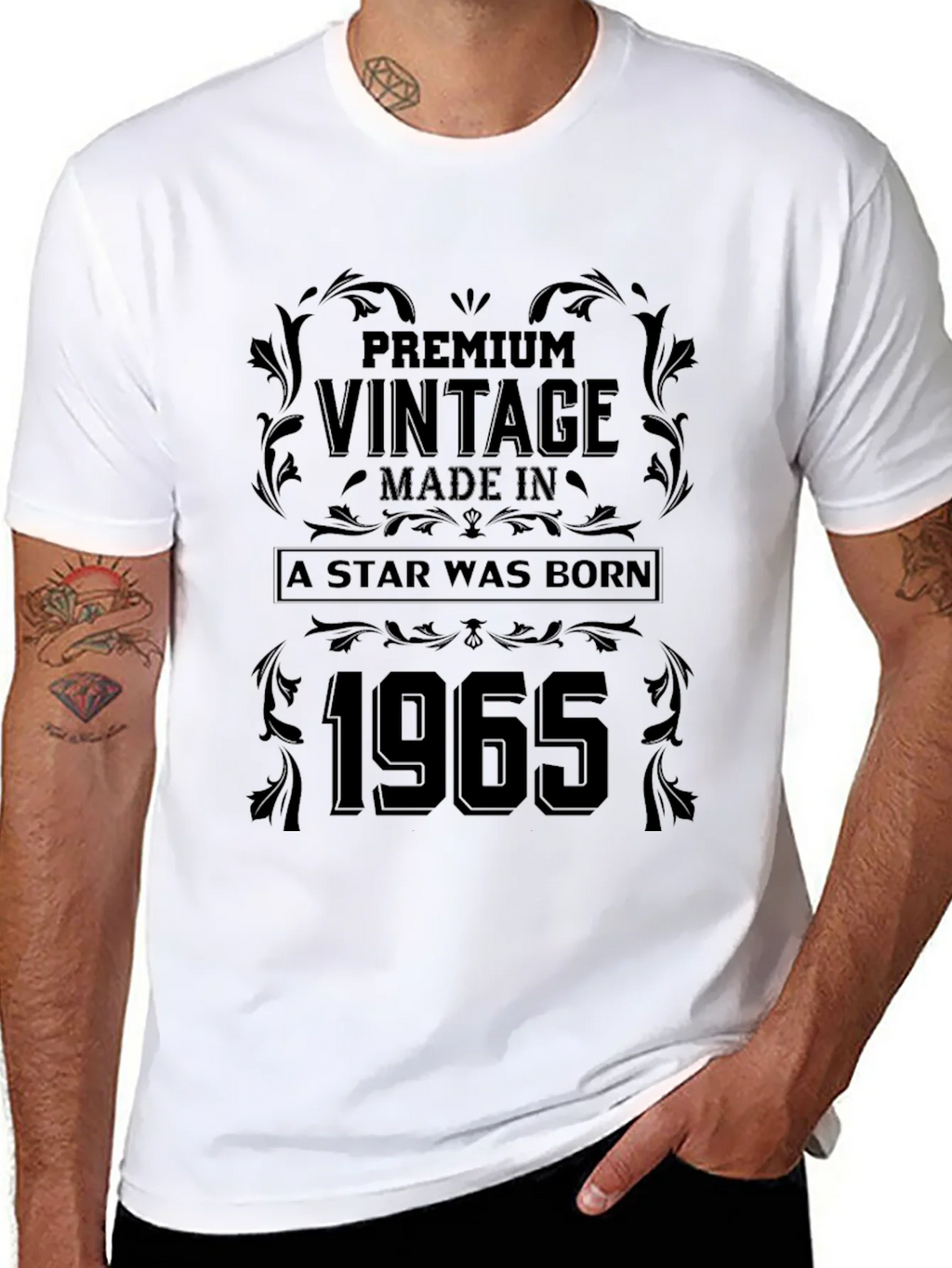 Premium Vintage 1965 Birthday T-Shirt product image 7