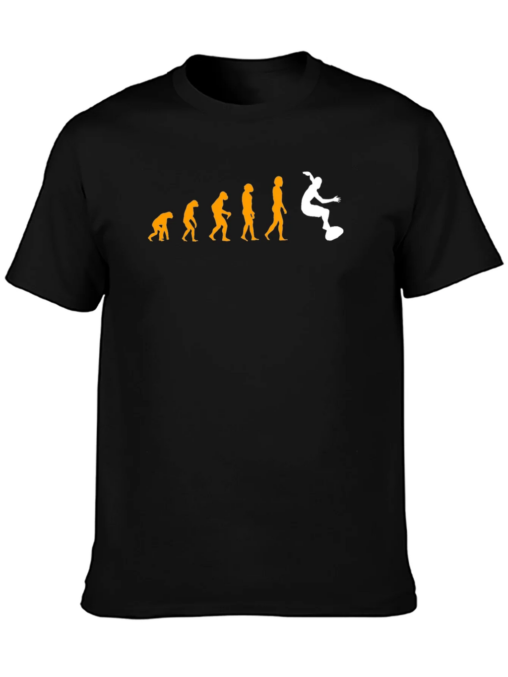Evolution of Surfing T-Shirt - Black product image 3