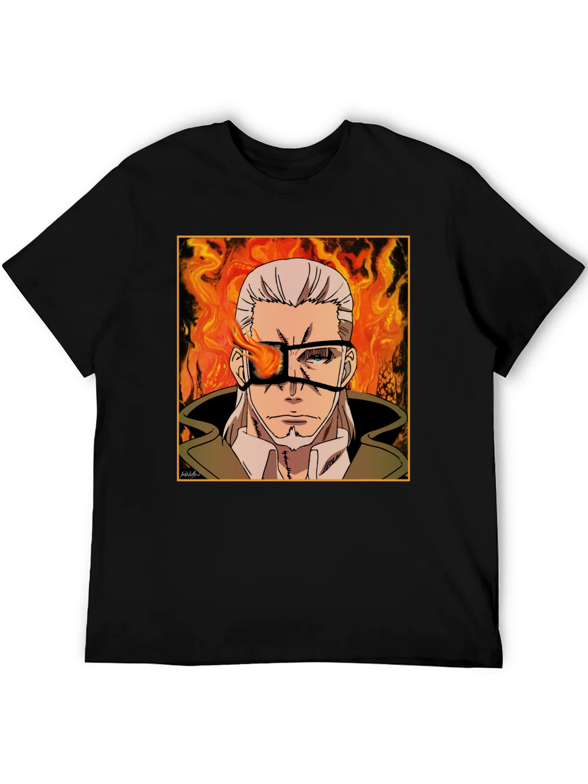 Fire Force Captain Barrett T-Shirt product image 5