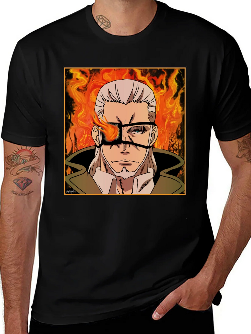 Fire Force Captain Barrett T-Shirt product image 1