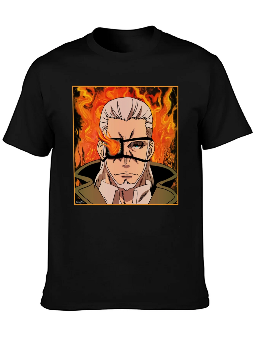 Fire Force Captain Barrett T-Shirt product image 3