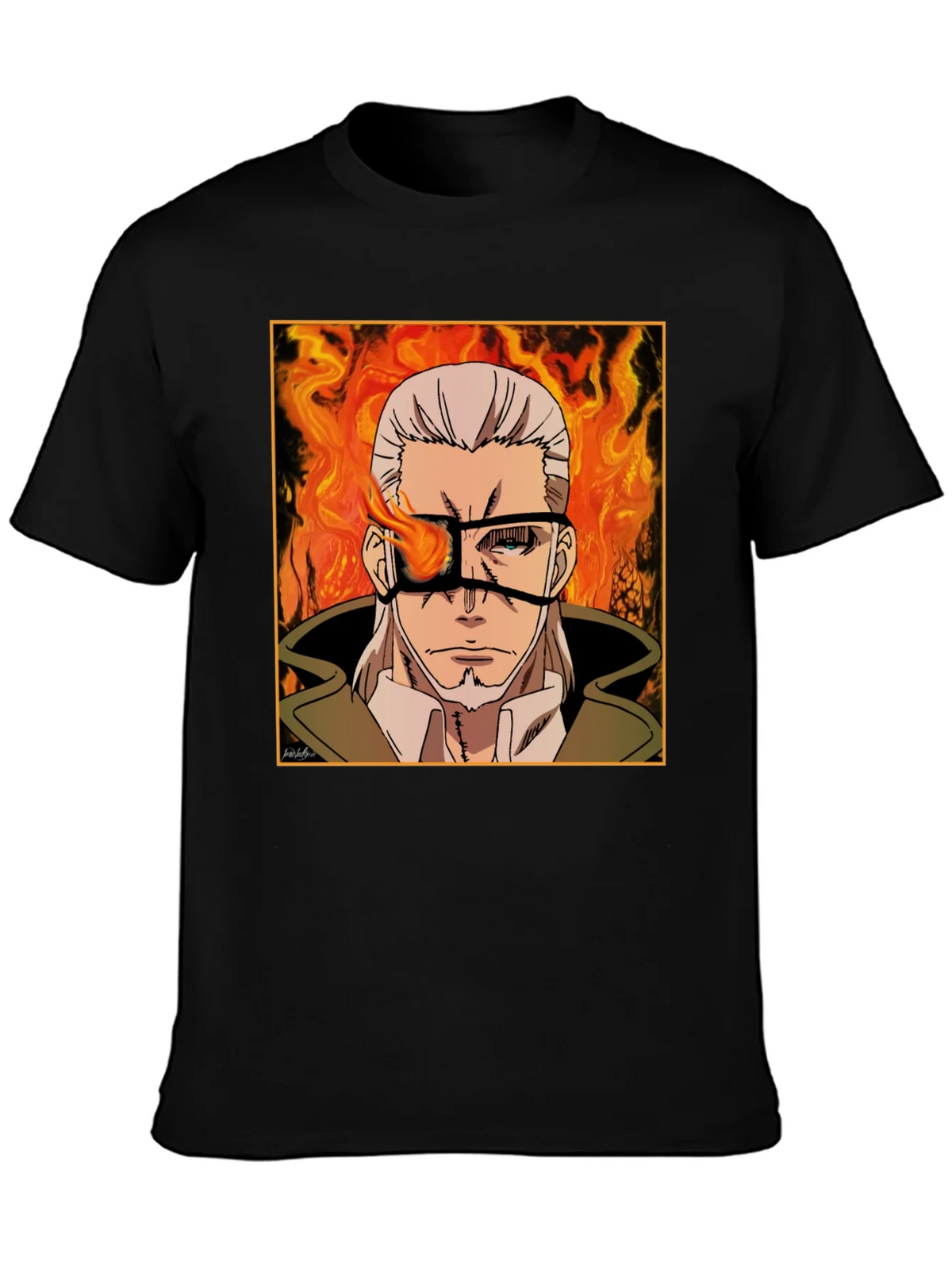 Fire Force Captain Barrett T-Shirt product image 3