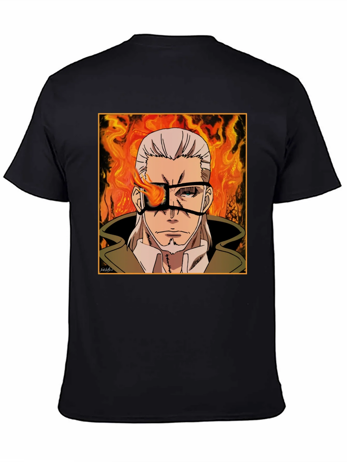 Fire Force Captain Barrett T-Shirt product image 4