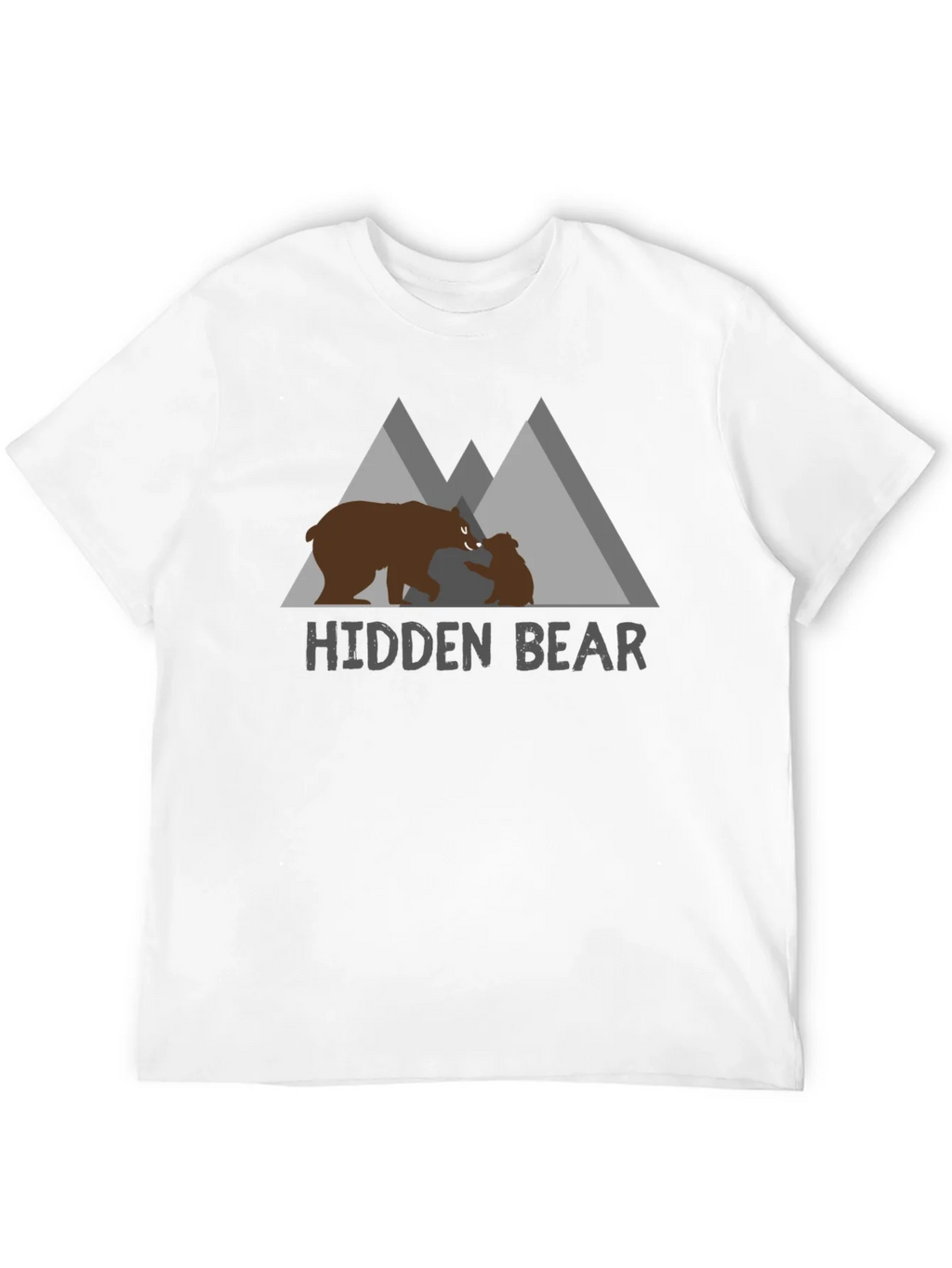 Hidden Bear Graphic Tee - Nature Lovers Comfort product image 11