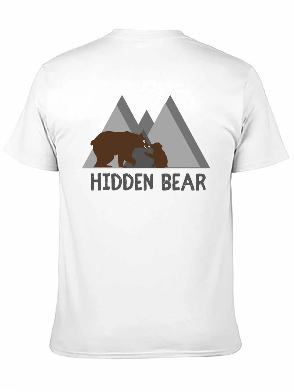 Hidden Bear Graphic Tee - Nature Lovers Comfort product image 10