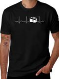 Photographer Heartbeat T-Shirt - Camera Love product image 1